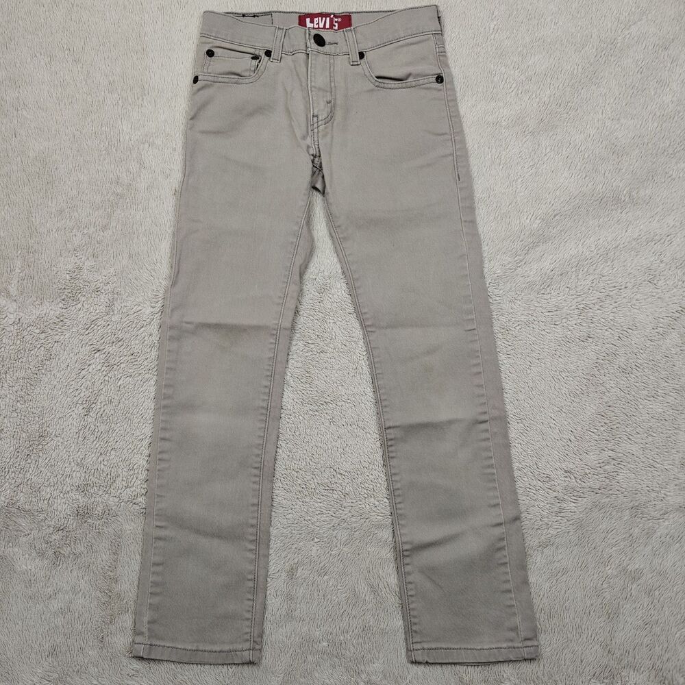 Levi's 510 Super Skinny Jeans 25x25 Beige Youth Juniors Cotton Blend Stretch